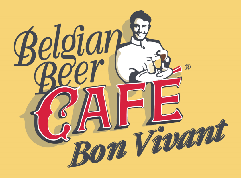 Aukstā biešu zupa un Fish and Chips at Bon-Vivant the Belgian Beer Cafe