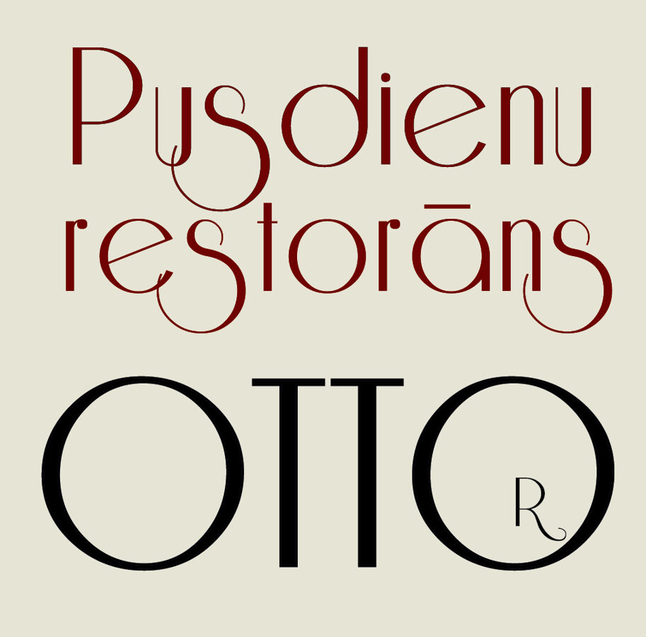 Biešu zupa un kotletes ar zaļumiem at OTTO